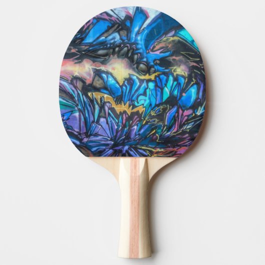 Raquette De Ping Pong Graffiti couleur eau cool (Devant)