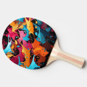 Raquette De Ping Pong Graffiti Ping Pong Paddle (Côté)
