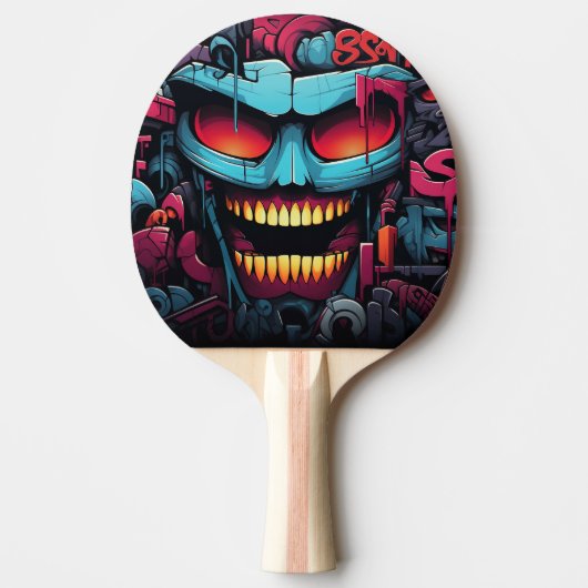 Raquette De Ping Pong Graffiti Ping Pong Paddle (Devant)