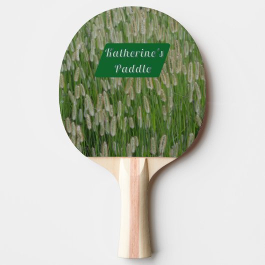 Raquette De Ping Pong Graines vertes (Devant)