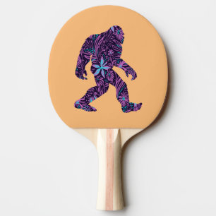 RAQUETTE DE PING PONG GRAND BIGFOOT FLORAL