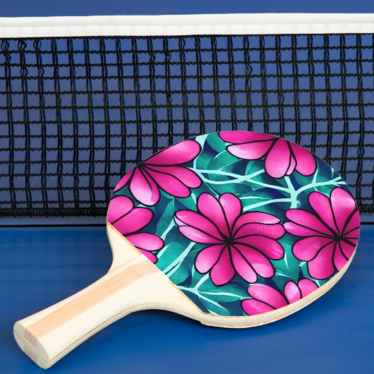 Raquette De Ping Pong Grand Motif rose vif (Insitu)