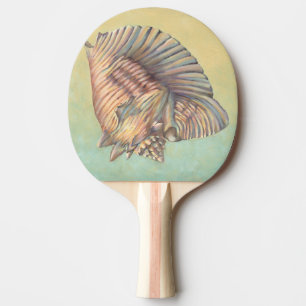 Raquette De Ping Pong Grande conque en pastel Shell
