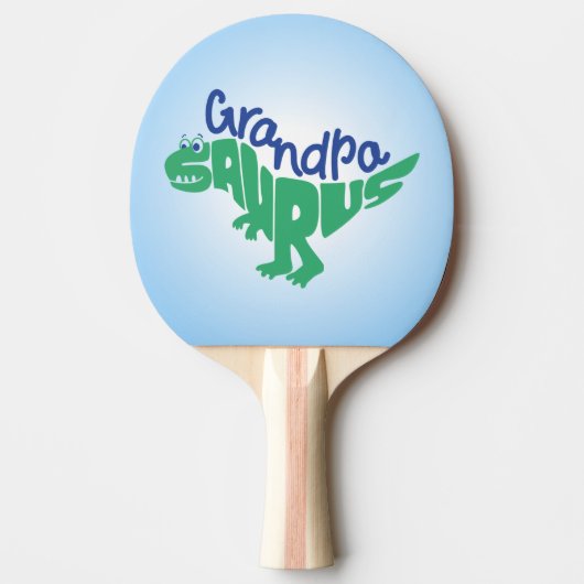Raquette De Ping Pong Grandpa Saurus Graphisme (Devant)