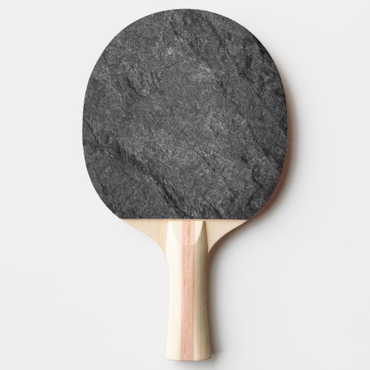 Raquette De Ping Pong Granit Foncé Simple Moderne (Devant)