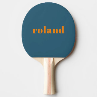 Raquette De Ping Pong Gras Bleu Orange Nom Ping Pong Paddle