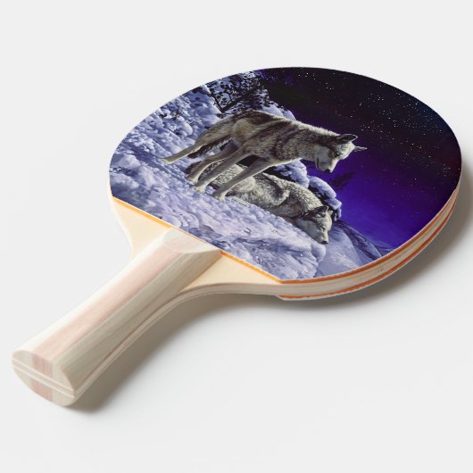 Raquette De Ping Pong Gray Wolves (Devant Angle)