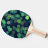 Raquette De Ping Pong Green Bokeh Abstrait (Côté)