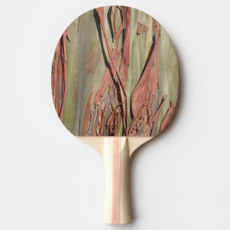 Raquette De Ping Pong Green Camo Tree Bark Ping Pong Paddle