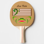 Raquette De Ping Pong Grenouille verte Note basse (Devant)