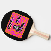 Raquette De Ping Pong Gris Jour de l'An Wings Ping Pong Paddle (Côté)
