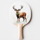 Raquette De Ping Pong Gros Cerf Raté (Dos)