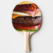 Raquette De Ping Pong Gros hamburger drôle (Devant)