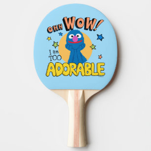 Raquette De Ping Pong Grover   Je Suis Trop Adorable