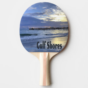 Raquette De Ping Pong Gulf Shores Alabama Beach Sunrise Pier