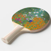 Raquette De Ping Pong Gustav Klimt - Jardin des fleurs (Devant Angle)