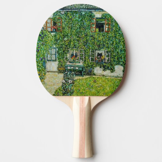 Raquette De Ping Pong Gustav Klimt - La Maison de Guardaboschi (Devant)