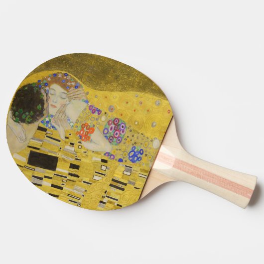 Raquette De Ping Pong Gustav Klimt - Le baiser (Côté)