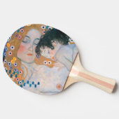 Raquette De Ping Pong Gustav Klimt - Mère et Enfant (Côté)