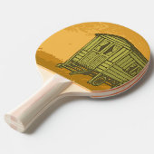 Raquette De Ping Pong Gypsy caravan (Devant Angle)