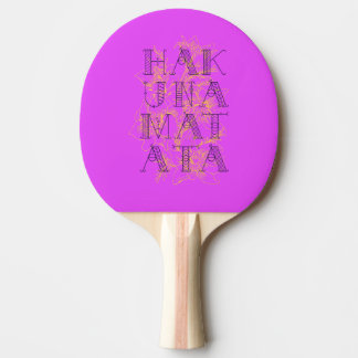 Raquette De Ping Pong Hakuna Matata