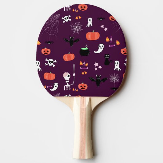 Raquette De Ping Pong Halloween (Dos)