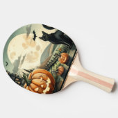 Raquette De Ping Pong Halloween/Automne/Automne/citrouille/chat (Côté)