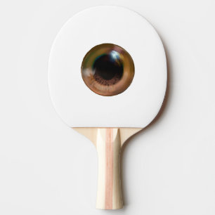 Raquette De Ping Pong Halloween Brown Eye éffrayant