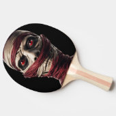 Raquette De Ping Pong Halloween effrayant maman démon (Côté)