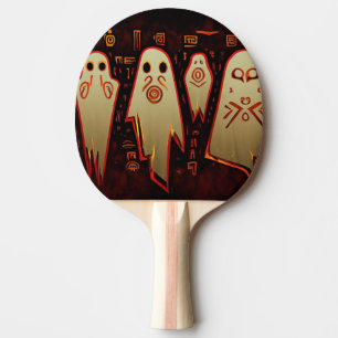 Raquette De Ping Pong Halloween égyptienne Imaginaire Fantômes (1)