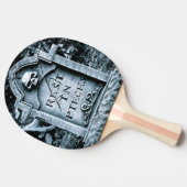 Raquette De Ping Pong Halloween Gravestone Grave (Côté)