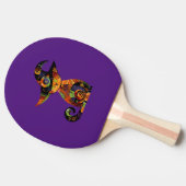 Raquette De Ping Pong Halloween/mystique/chat/chute (Côté)
