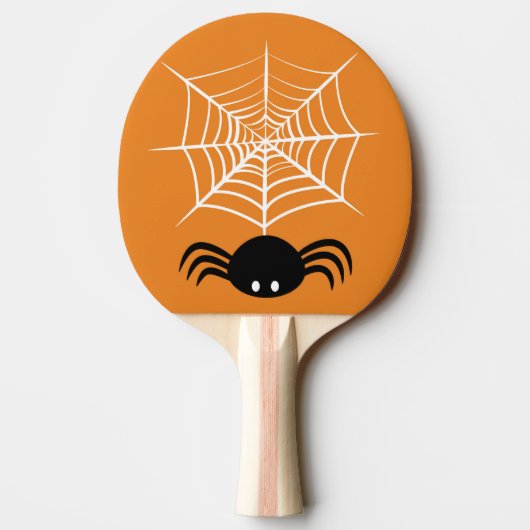 Raquette De Ping Pong Halloween Spider Web (Dos)