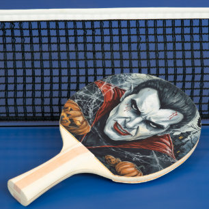 Raquette De Ping Pong Halloween, Vampire assoiffé