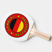 Raquette De Ping Pong Hambourg Deutschland (Côté)