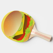 Raquette De Ping Pong hamburger de fromage (Côté)