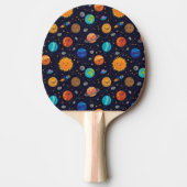 Raquette De Ping Pong Happy Planets Ping Pong Paddle (Devant)