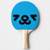 Raquette De Ping Pong Happy Puppy Face Blue (Devant)