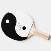 Raquette De Ping Pong Harmonie Yin Yang Monogramme Ping Pong Bat (Côté)