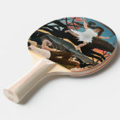 Raquette De Ping Pong Henri Rousseau - La guerre (Devant Angle)
