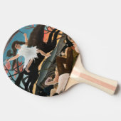 Raquette De Ping Pong Henri Rousseau - La guerre (Côté)