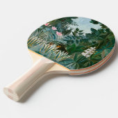 Raquette De Ping Pong Henri Rousseau - La jungle équatoriale (Devant Angle)