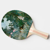 Raquette De Ping Pong Henri Rousseau - La jungle équatoriale (Côté)