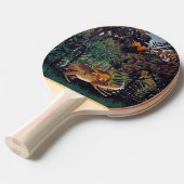 Raquette De Ping Pong Henri Rousseau - Le lion affamé (Devant Angle)