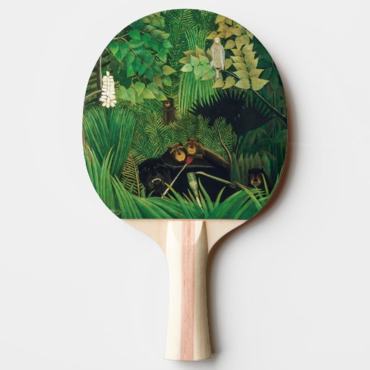 Raquette De Ping Pong Henri Rousseau - Les Joyeux Jesters (Dos)