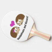Raquette De Ping Pong Hérisson et baisers Hérisson (Côté)