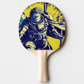 Raquette De Ping Pong Héros de l'Anime SF - Coupe de bois (1) (Dos)