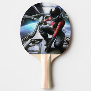 Raquette De Ping Pong Héros SF en vaisseau spatial (2)