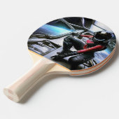 Raquette De Ping Pong Héros SF en vaisseau spatial (2) (Devant Angle)