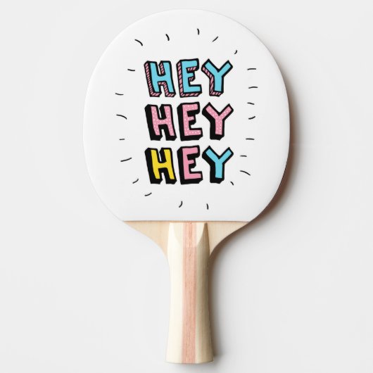 Raquette De Ping Pong Hey Hey (Devant)